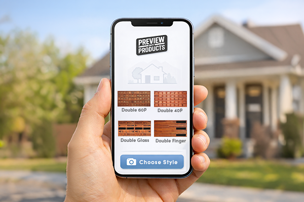 Product catalogue grid and selector