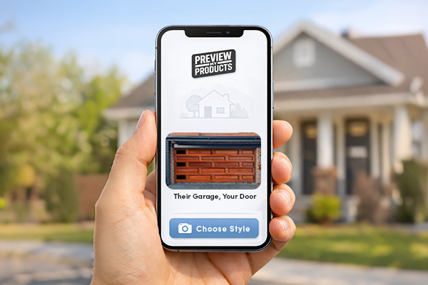 Final render result showing product on home